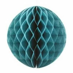Poppies For Grace Honeycomb Ball - Teal