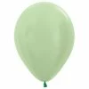 Favor Lane 30cm Plain Latex Balloons 30cm Satin Pearl Green Balloon