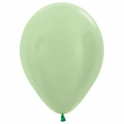 Favor Lane 30cm Plain Latex Balloons 30cm Satin Pearl Green Balloon