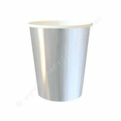 Illume Partyware Silver Foil Paper Cups WEDDINGS