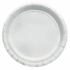 Illume Partyware Silver Foil Paper Dinner Plates WEDDINGS