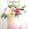 XOXO 'One' Circle Cake Topper - Gold Or Rose Gold Cake Toppers 1 XOXO 'One' Circle Cake Topper - Gold Or Rose Gold Cake Toppers