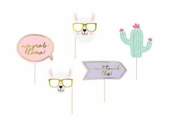 PartyDeco Llama Photo Props
