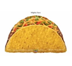 Favor Lane Shape + Novelty Foil Balloons Taco Foil Balloon