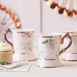 Ginger Ray Floral Tea Party Cups