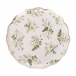 Ginger Ray Floral Paper Plates Bridal Shower/Hens Party