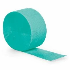 Favor Lane Streamers Teal Crepe Streamer - 30m