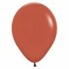 Favor Lane 30cm Plain Latex Balloons 30cm Terracotta Balloon