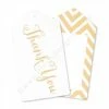 Illume Partyware Gold Thank You Tags Wedding Favours