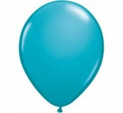 Favor Lane 12cm + 18cm Mini Latex Balloons Tropical Teal 12cm Mini Balloon