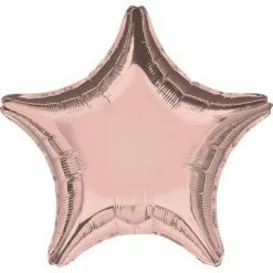 Favor Lane Rose Gold Star Balloon