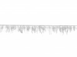 PartyDeco Feather Garland - White