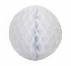 Favor Lane Honeycomb Ball - White