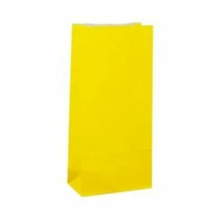 Favor Lane Yellow Paper Party Bags